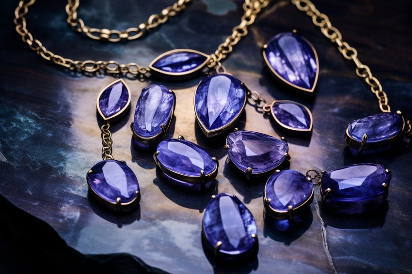 Schmuck mit Iolith