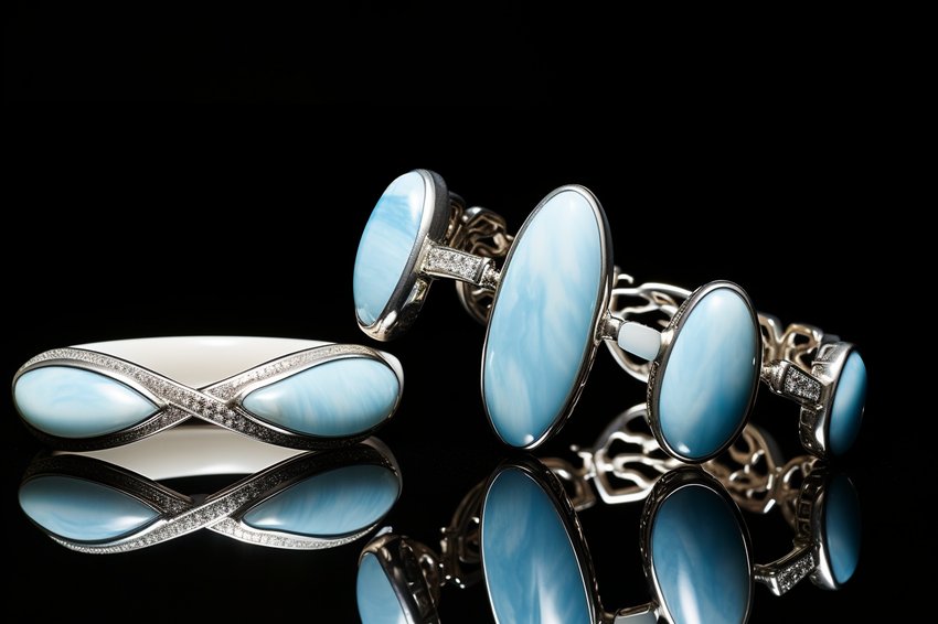 Schmuck mit Larimar