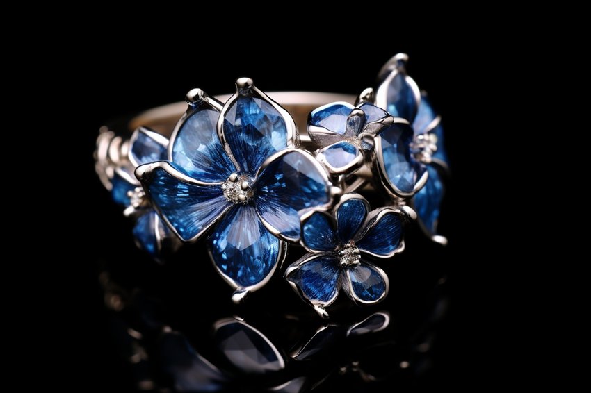 Schmuck mit Saphiren