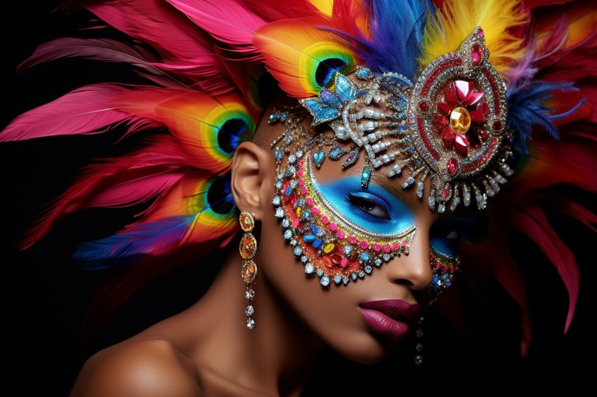 Schmuck für Fasching