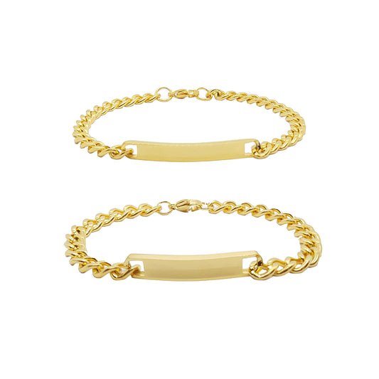 Partnerarmbänder mit Gravur – personalisierter Partnerschmuck | 4MyLove