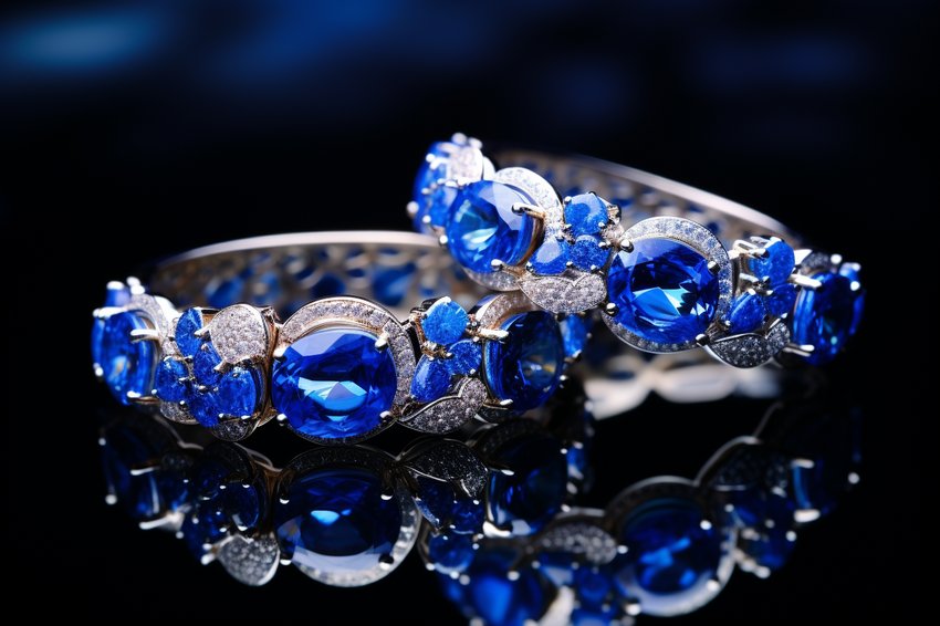Schmuck mit Saphiren