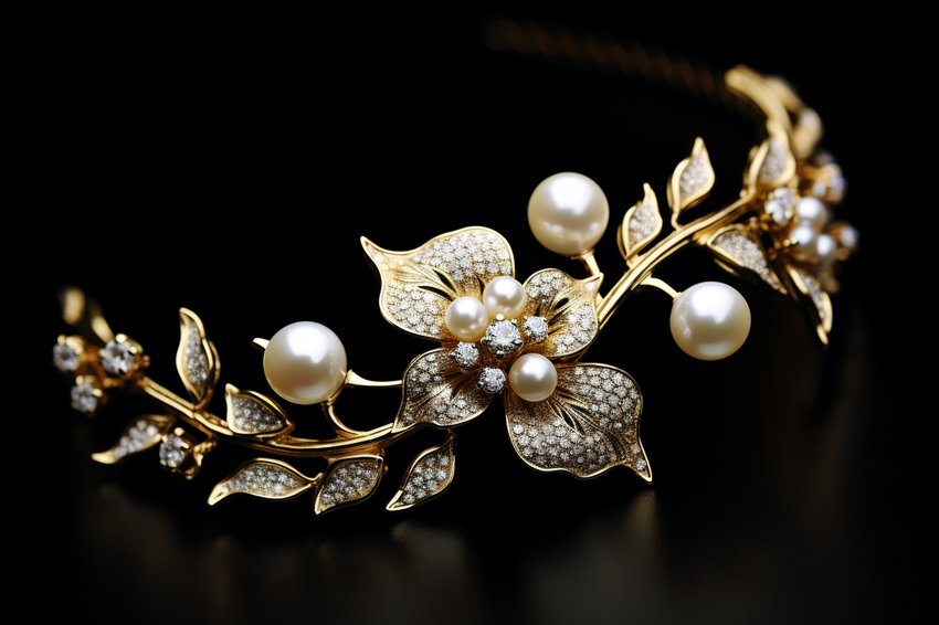 Schmuck mit Perlen