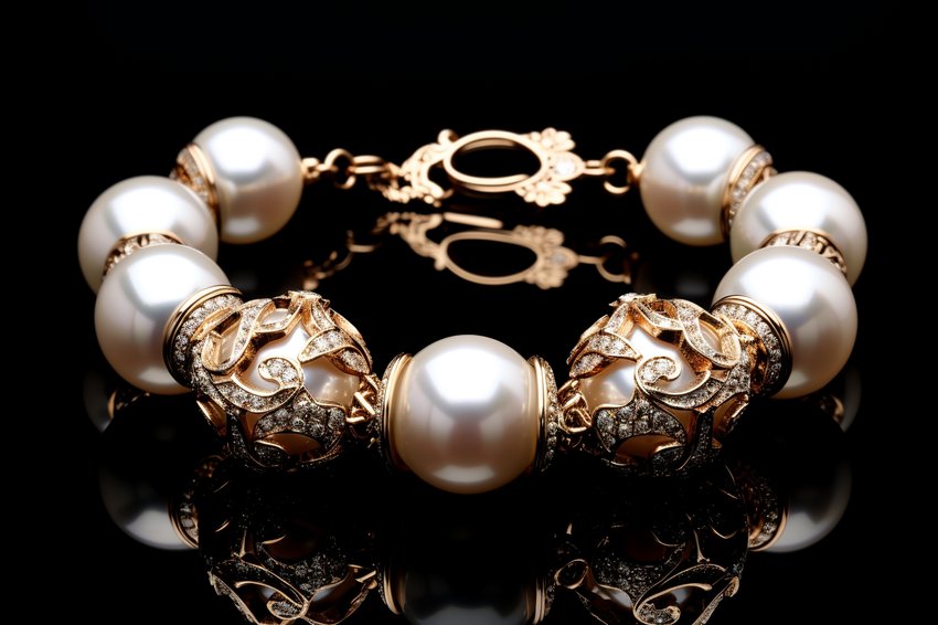 Schmuck mit Perlen