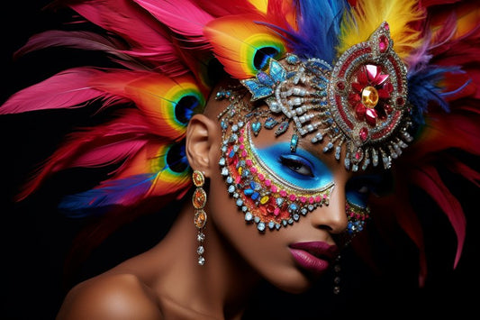 Schmuck für Fasching