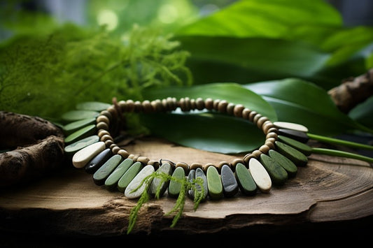 Schmuck aus natürlichen Materialien
