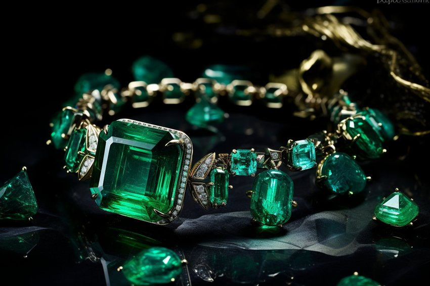Schmuck mit Smaragden