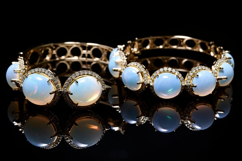 Schmuck mit Opalith