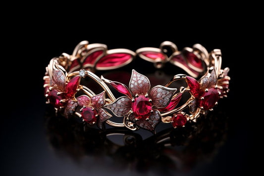 Schmuck mit Rubinen
