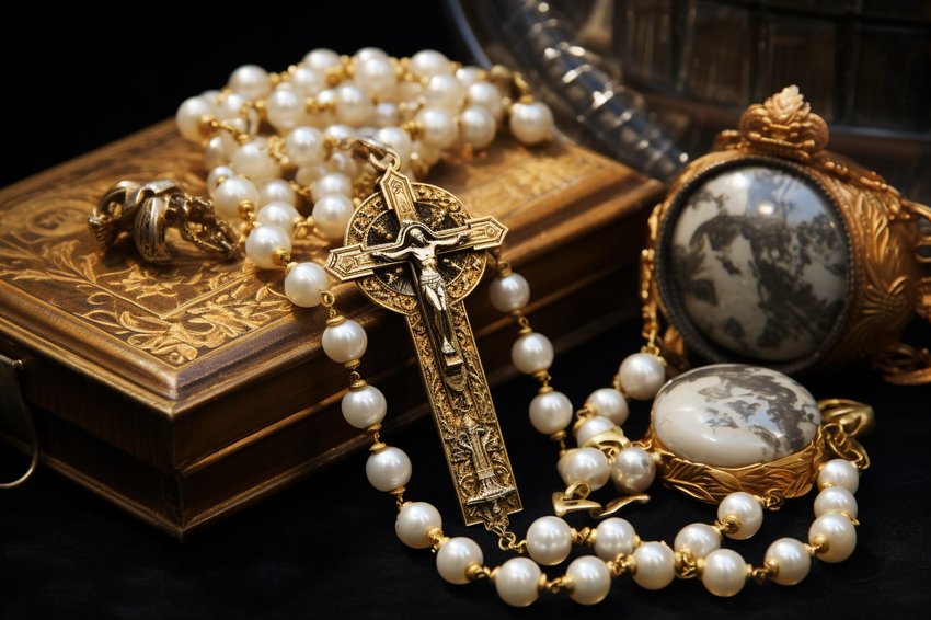 Schmuck für Taufe