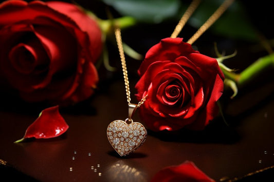 Schmuck für Valentinstag