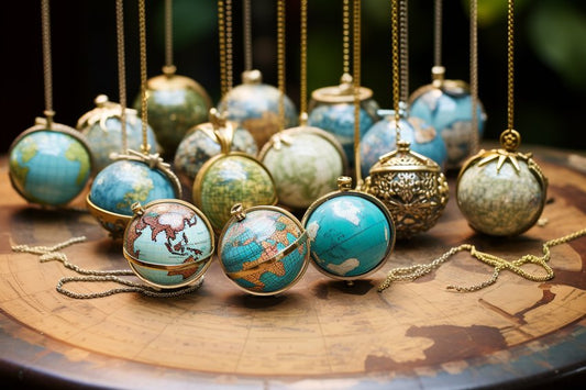 Schmuck aus verschiedenen Ländern