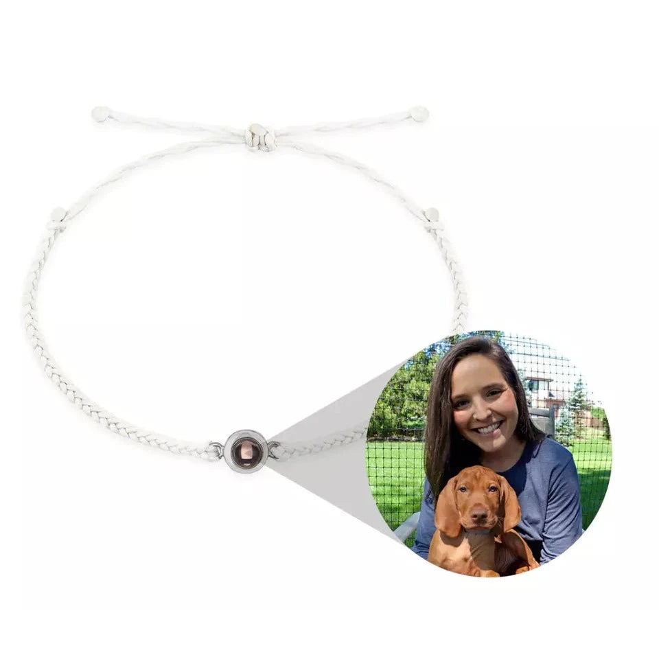 Armband mit Foto – Klassisch, Fotoarmband mit Projektionslinse | 4MyLove