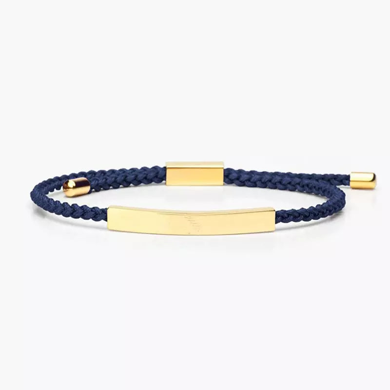 Armband Stoff mit Gravur – Übersicht des Produkts