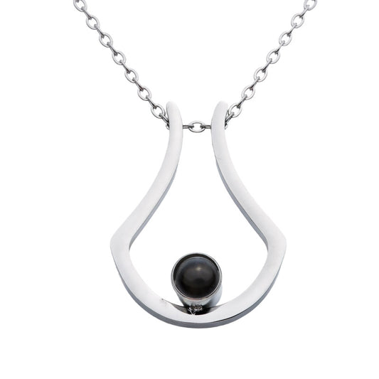 otokette Lyra in Silber mit Projektionslinse für persönliches Foto | 4MyLove