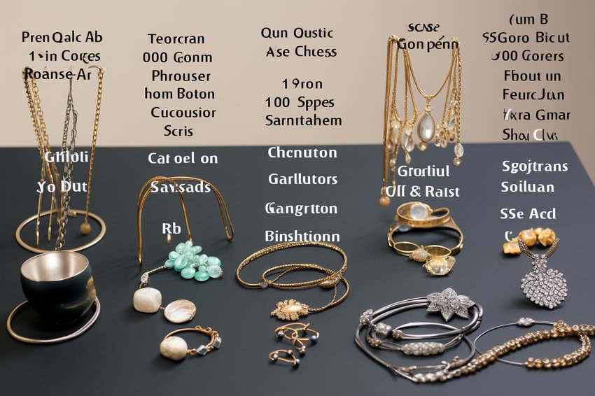 A table displaying the top five pieces of jewelry for teachers, including their names, descriptions, and prices.